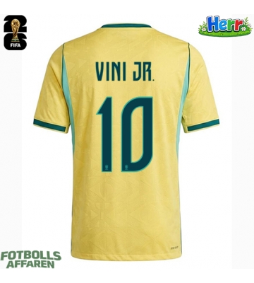 Brasilien Vinicius Junior #10 Hemmatröja VM 2026 Kortärmad